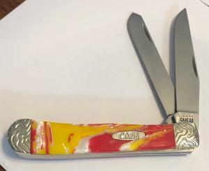 New In Box 2022 Case Red And Yellow Corelon Trapper