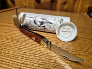 GEC 380321 Bloodwood Whittler New in Tube USA Made in 2021 by Great Eastern Cutlery Titusville PA