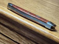 GEC 380321 Bloodwood Whittler, New in Tube. USA Made in 2021 by Great Eastern Cutlery Titusville, PA