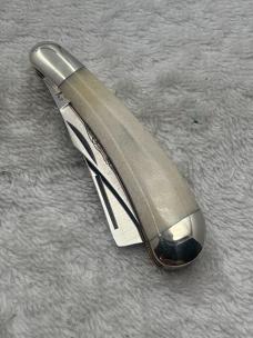 Parker Cutlery Co 2 Blade Mini Trapper Pocket Knife With Razor Blade Made In Japan (#90)