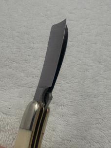 Parker Cutlery Co 2 Blade Mini Trapper Pocket Knife With Razor Blade Made In Japan (#90)