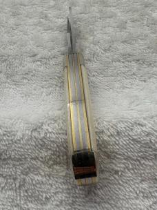 Parker Cutlery Co 2 Blade Mini Trapper Pocket Knife With Razor Blade Made In Japan (#90)