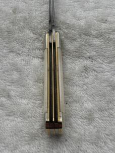 Parker Cutlery Co 2 Blade Mini Trapper Pocket Knife With Razor Blade Made In Japan (#90)