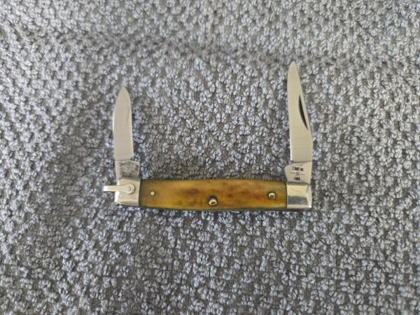CASE small Stockman Stag with Bale