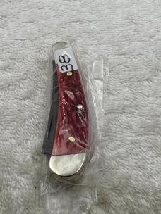 Parker Edwards Vintage Damascus 1 Blade Small Trapper Razor Blade Pocket Knife (#38)