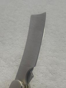Parker Vintage 2 Blade Small Trapper Style Pocket Knife With Razor Blade Made In USA (#83)