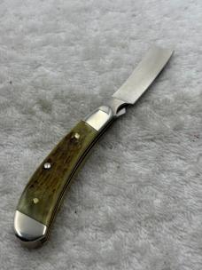 Parker Edwards Vintage 2 Blade Mini Trapper With Razor Blade Pocket Knife (#24)