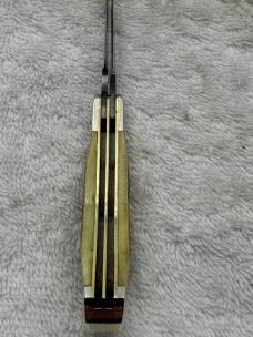 Parker Edwards Vintage 2 Blade Mini Trapper With Razor Blade Pocket Knife (#24)