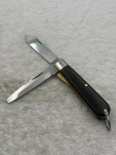 Camillus Vintage Electrician Pocket Knife / Tool With Bail Made In USA (#88)