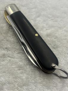 Camillus Vintage Electrician Pocket Knife / Tool With Bail Made In USA (#88)