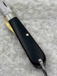 Camillus Vintage Electrician Pocket Knife / Tool With Bail Made In USA (#88)