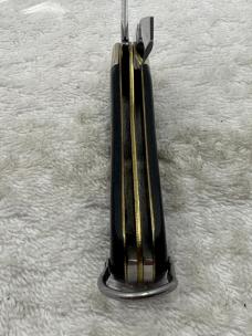 Camillus Vintage Electrician Liner Lock Knife Made In USA (#89)