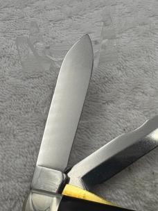 Camillus Vintage Electrician Liner Lock Knife Made In USA (#89)