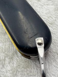 Camillus Vintage Electrician Liner Lock Knife Made In USA (#89)