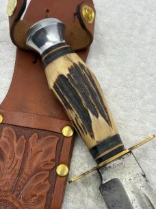 Valor Vintage Fixed Blade Hunting / Fighting Knife Made In Solingen Germany