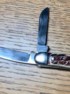 Vintage Colonial 3 Blade Stockman Pocket Knife