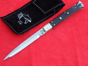 New 11" 5mm Dibon & Mariani Italian Switchblade Brazilian horn LE only 80 made