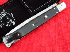 New 11" 5mm Dibon & Mariani Italian Switchblade Brazilian horn LE only 80 made 