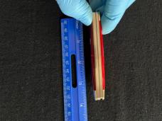 Vintage Queen Steel Red Ice R14 Stockman Jack Knife MIB