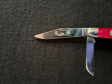 Vintage Queen Steel Red Ice R14 Stockman Jack Knife MIB