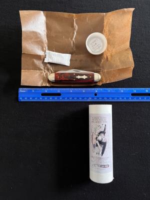 Great Eastern Cutlery GEC Tidioute 541217 Red River Acrylic Big Jack Knife