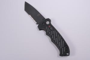Gerber Auto 06 Automatic Knife S30V Drop Point (3.6" Black Serrated)