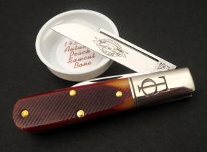 GEC #14 TC Barlow Autumn Peach Sawcut Bone Great Eastern Cutlery Tidioute 143223
