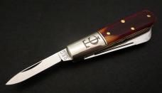 GEC #14 TC Barlow Autumn Peach Sawcut Bone Great Eastern Cutlery Tidioute 143223