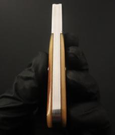 GEC #15 TC Sawyer Genuine Barlow Sepia Sawcut Bone Charlie Campagna SFO Great Eastern Cutlery 152121