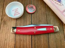 Great Eastern Cutlery Tidioute 81 Boss Bull Keeper Red Linen Micarta 2024