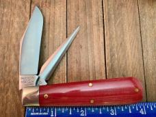 Great Eastern Cutlery Tidioute #86 Bull Hide Carver Red Linen Micarta 2024