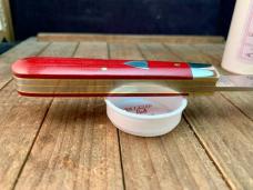 Great Eastern Cutlery Tidioute #86 Bull Hide Carver Red Linen Micarta 2024
