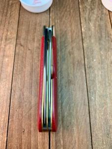 Great Eastern Cutlery Tidioute #86 Bull Hide Carver Red Linen Micarta 2024