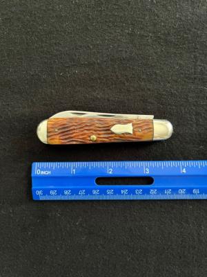 Vintage Robeson Swell End Jack Knife with Jigged Bone Scales
