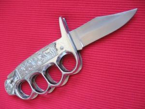 Older Folding Knuckle Knife - Pakistan