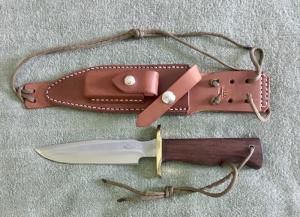 Greg Wall Custom Model 1-6 Style Knife With Custom Extras New