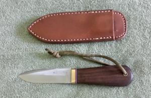 Greg Wall Custom Gambler 4” Style Boot Knife New