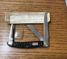 SCHRADE WALDEN NY USA 974 & SCHRADE USA 899 & VIEW TUBE BOXES 