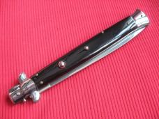 Vintage 13" Horn Rostfrei MOLLETTA Stiletto Switchblade Knife.