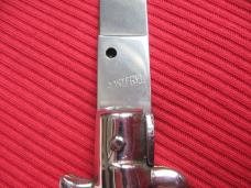 Vintage 13" Horn Rostfrei MOLLETTA Stiletto Switchblade Knife.