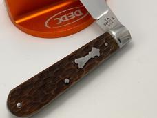 TODD T.A. DAVISON JIGGED WHALE BONE CPM 154 JACK KNIFE