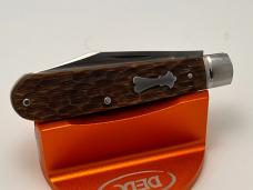 TODD T.A. DAVISON JIGGED WHALE BONE CPM 154 JACK KNIFE