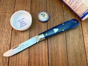 Great Eastern Cutlery Tidioute 39 Colt Cutter Blue Linen Micarta 2024