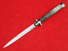  New G.Beltrame 13"  Italian Stiletto Brazilian-Horn Handles- SS Bayonet grind Blade 
