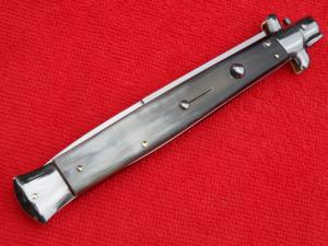  New GBeltrame 13quot  Italian Stiletto Brazilian-Horn Handles- SS Bayonet grind Blade 