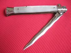 Vintage Unusual ROMO 11" Kriss Stiletto Switchblade Knife.