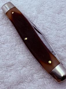 Schrade Old Timer 77OT 2 Blade Muskrat Made In USA (#86)