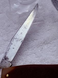 Schrade Old Timer 77OT 2 Blade Muskrat Made In USA (#86)
