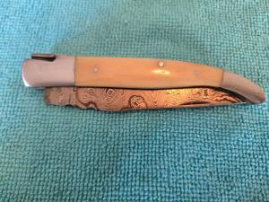 LAGUIOLE DAMASCUS  RARE