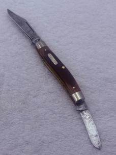 Schrade Old Timer 8OT 3 Blade Stockman Made In USA (#94)